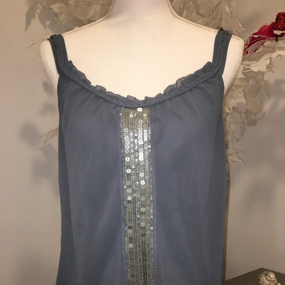Women’s silky breaded tank top